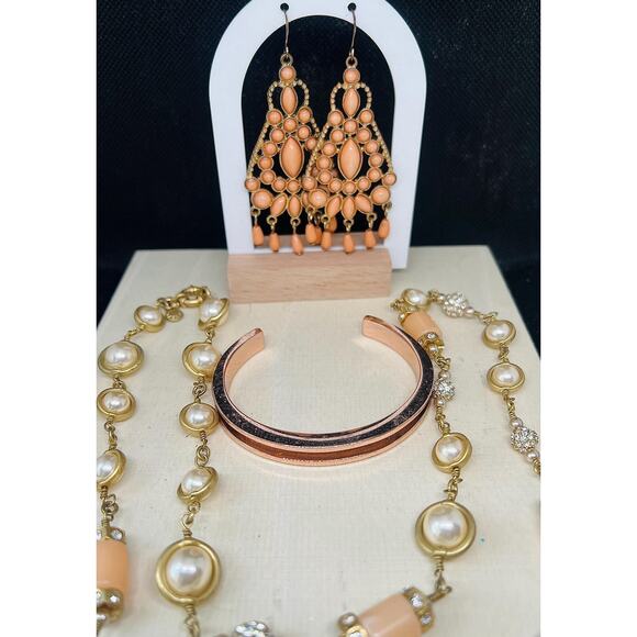 Jcrew Jewelry set, Vintage JCrew, vintage jewelry, Jcrew necklace, - Picture 2 of 3